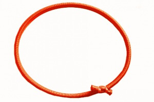 Oranje elastiek
